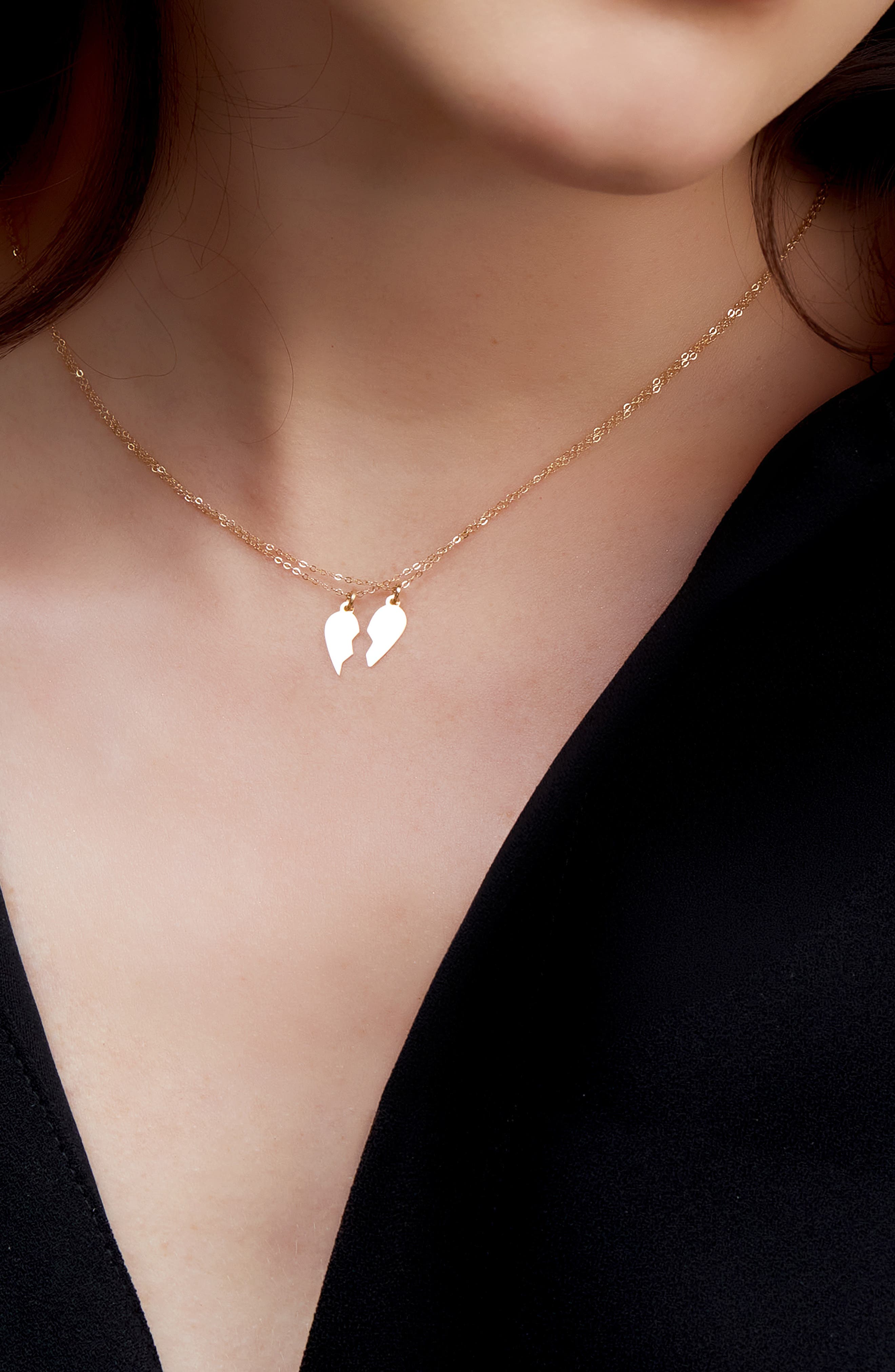 Romantic Classic Fashion Personalized Gifts Women Necklace TROSJ Women Heart Necklace 